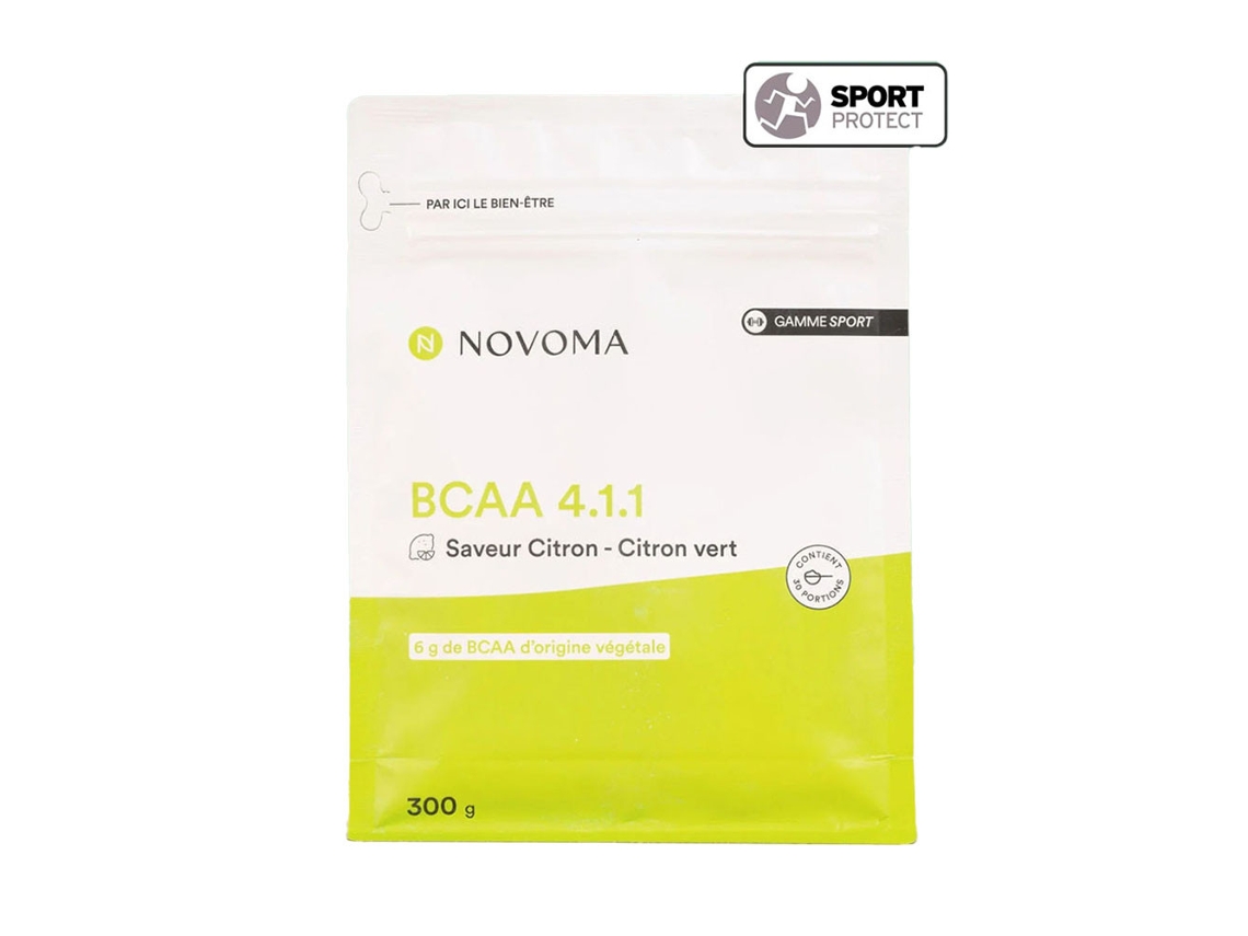 Polvo de BCAA 4.1.1 Novoma (300 g)