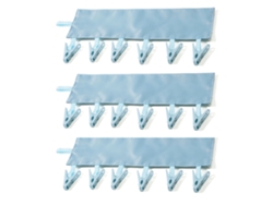 Tendedero portátil plegable de viaje para ropa, toallas y ropa de baño, Jeiibrzui