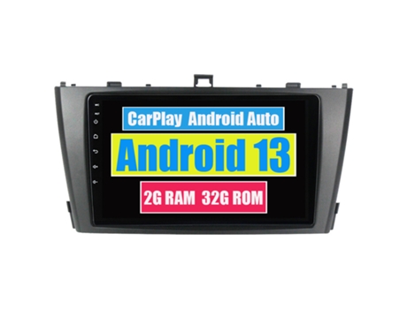 Autoradio Multimedia ROVERONE para Toyota Avensis 3 2008 - 2015 CarPlay Android Coche Radio Bluetooth Navegación
