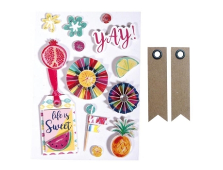 Etiquetas Decorativas YOUDOIT fiesta de verano