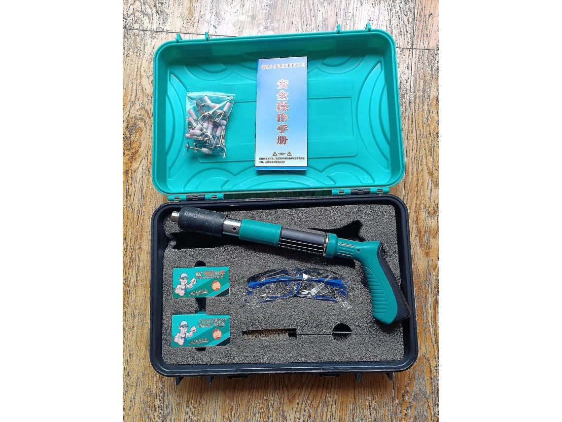 Pistola Manual Para Clavos De Acero - 25 Mm, Clavado Totalmente Automático Para Quillas De Acero Ligero
