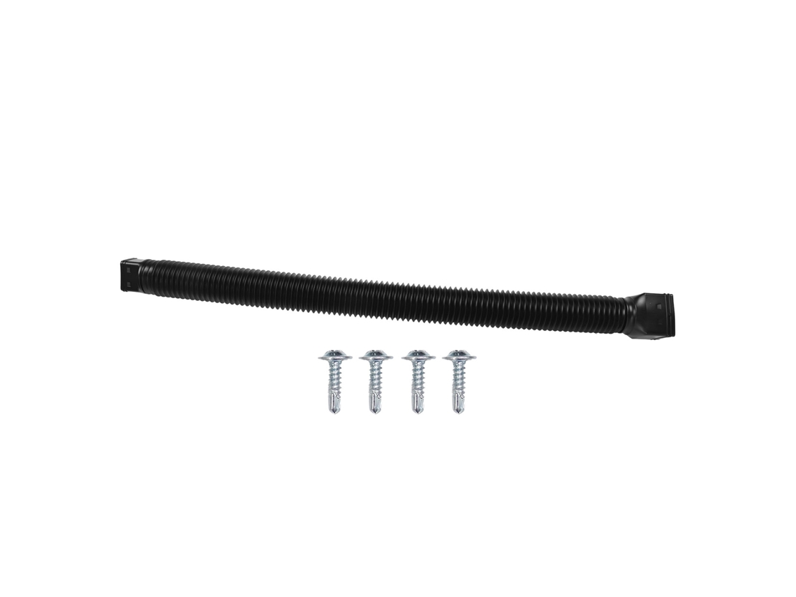 Extensión Telescópica Para Desagües De Canaletas, Extensión Retráctil Negra.
