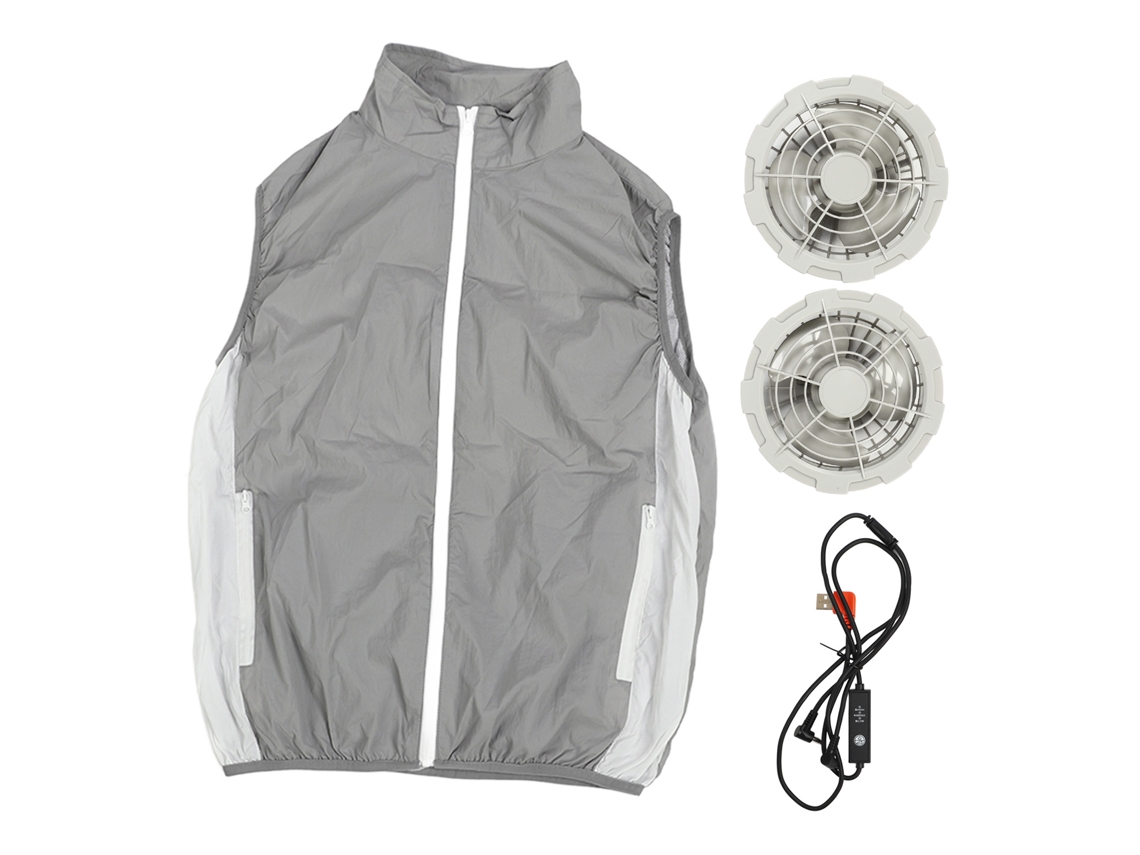 Colector de refrigeración XL con 2 ventiladores para hombres y mujeres.