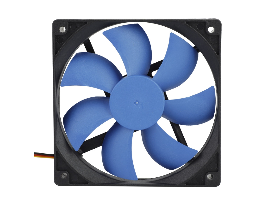 Ventilador De Refrigeración Silencioso Para Computadora 4pin Portátil Refrigerador Interno De Cpu Con Carcasa Azul