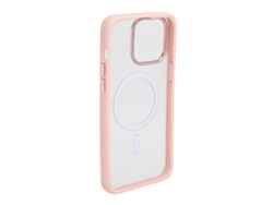 Capa De Celular Magnética Anti-queda Aurora Laser Fina Leve Para Iphone14promax Rosa Tpu