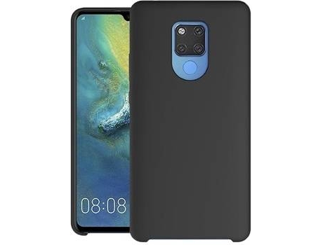 Carcasa Huawei Mate 20 X Silicone Negro