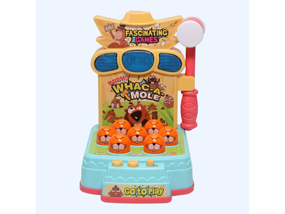 Juego De Golpear Color Topo, Juguete Educativo Para Niños, Minijuego Electrónico Interactivo.