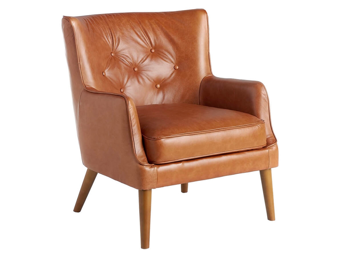 Sillón ANGEL CERDÁ S.L. 5053 (Marrón - Madera, Poliuretano - 75 x 80 x 89 cm)