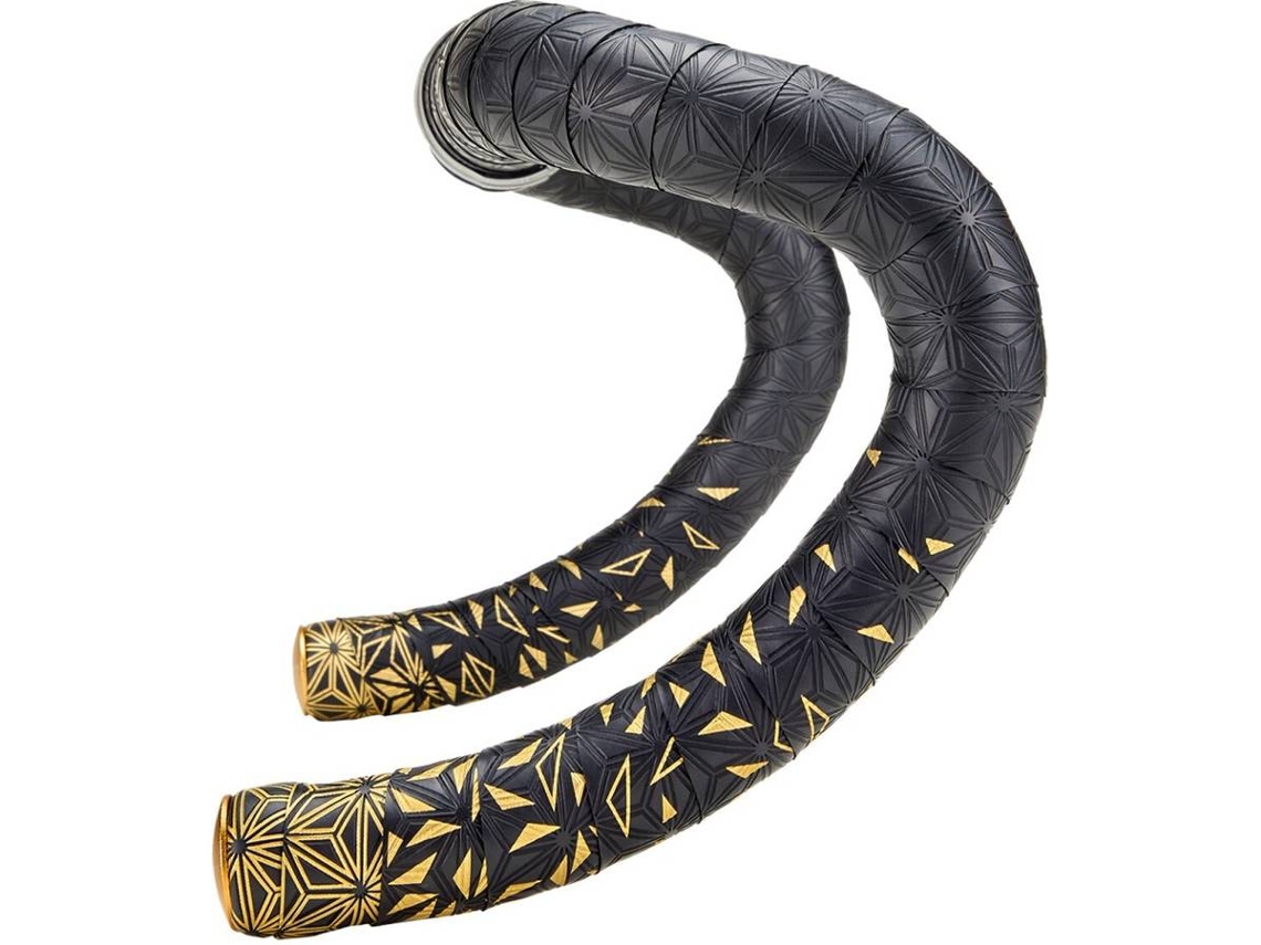 Cintas de Manillar SUPACAZ star fade (TU - Negro, Dorado)