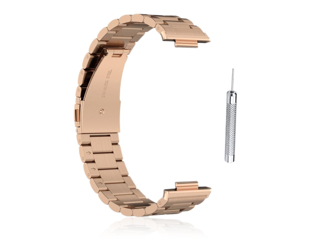 Rebe-banda De Aço Inoxidável De Substituição Para Huawei Watch Fit2