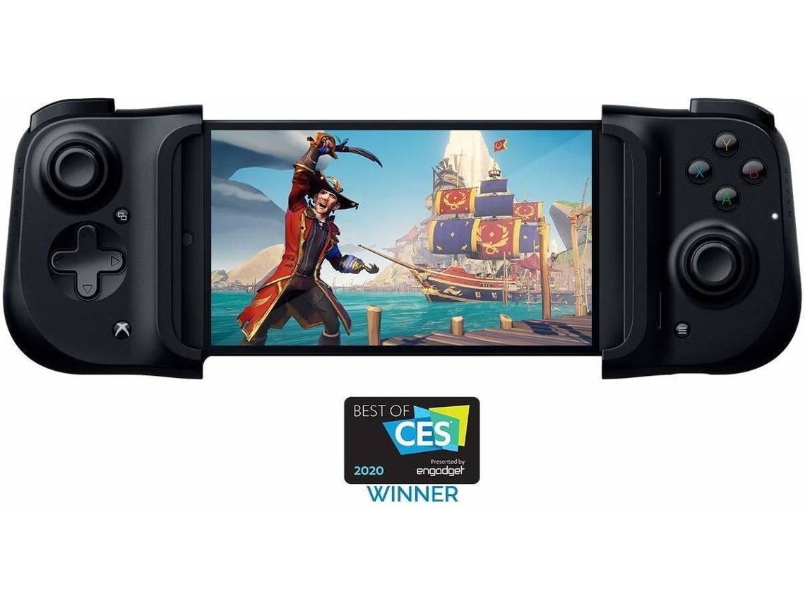 Razer Kishi para Android Smartphone Gamepad Conexión USB-C Ajuste personalizado para teléfonos móviles Stick analógicoNegro YIZHOOD