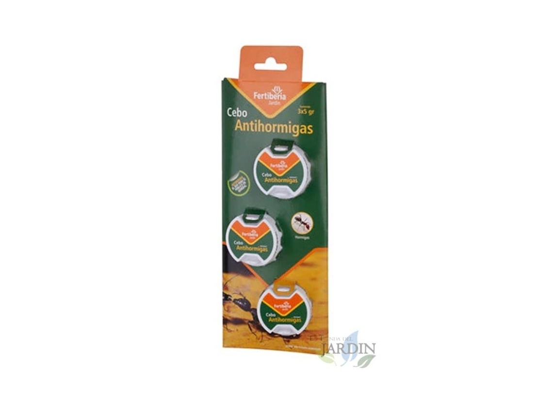 Trampa Antihormigas Cebo 3 Envases de 5 Gr SUINGA
