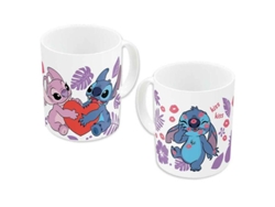 Taza de cerámica con dibujo de Stitch de Disney (325 ml, 93488)