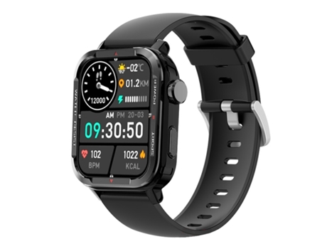 Smartwatch, Rastreador de Fitness de 1,85 Pulgadas, Reloj Deportivo al Aire Libre, para Android iPhone CHRONUS