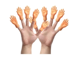 Muñecos De Dedo Pequeñas Manos Tiktok Estilo Original 10 Piezas Regalo Divertido Para Adultos Y Niños