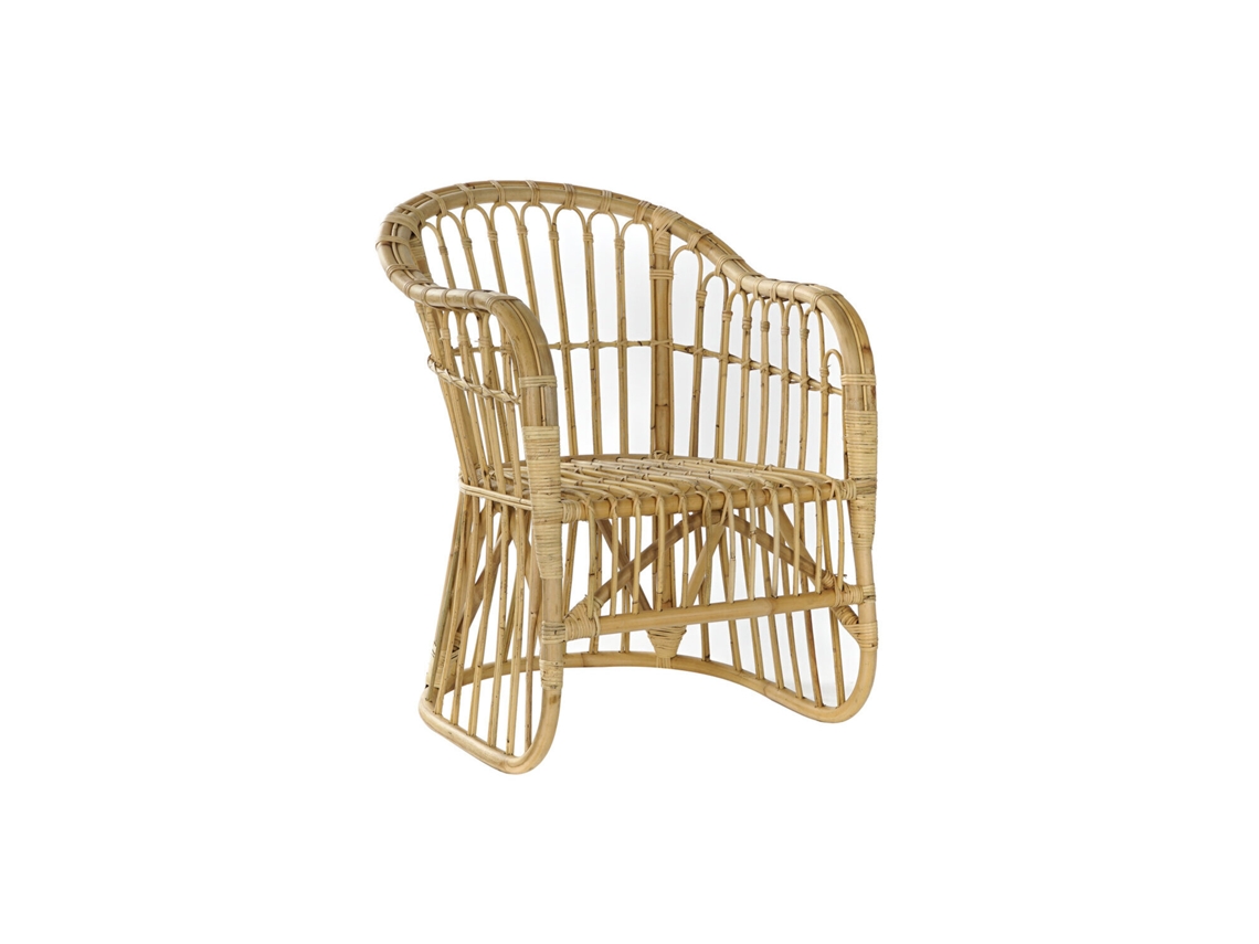 Sillon Ratán Natural Marron Claro 62x72x83cm