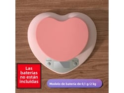 Báscula De Cocina Electrónica Multifuncional (2 Kg, 0,1 G) Con Pantalla Lcd