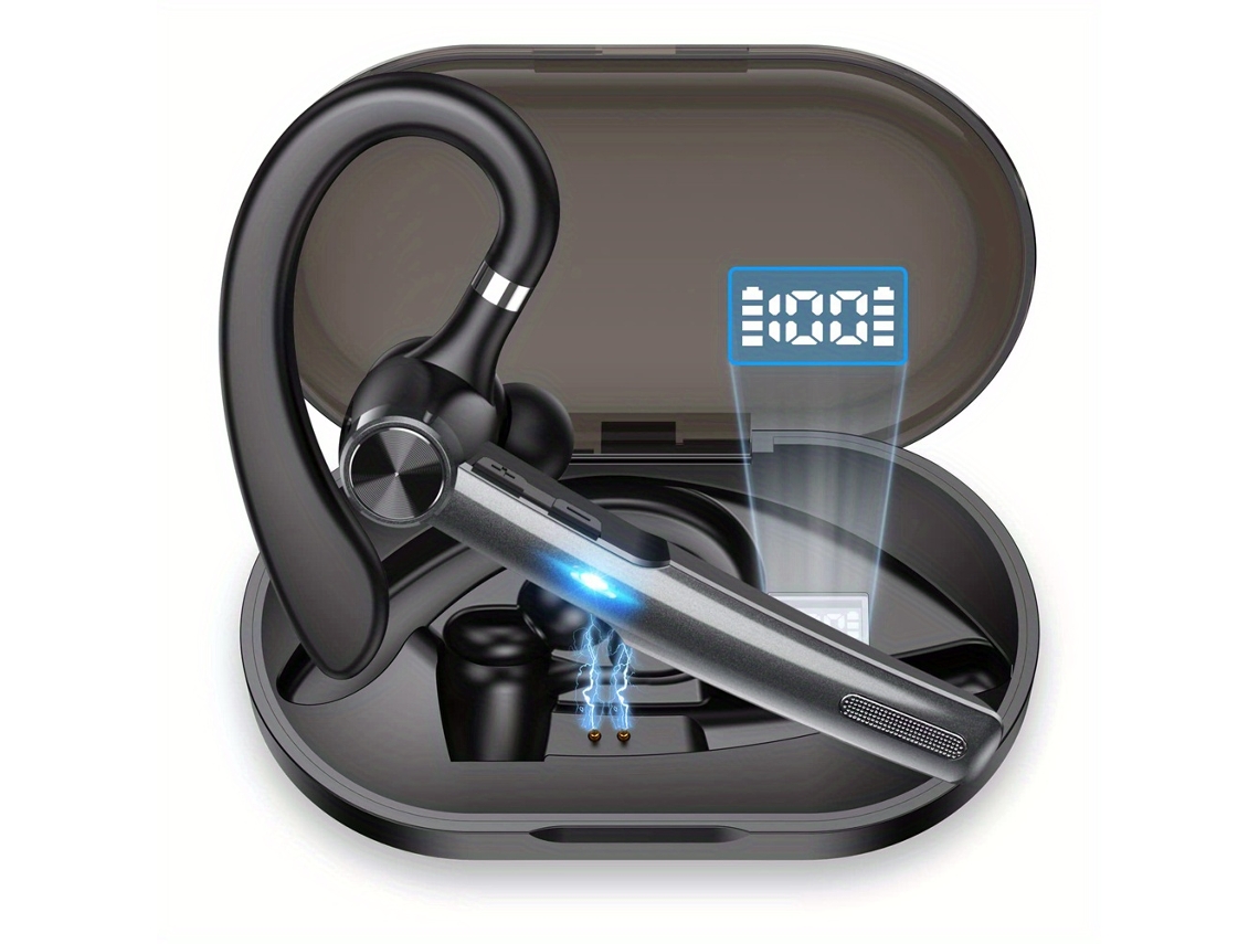 Auriculares Bluetooth True Wireless CHRUI Batería De 400Mah Pantalla Estuche De Carga Auriculares Micrófono Incorporado