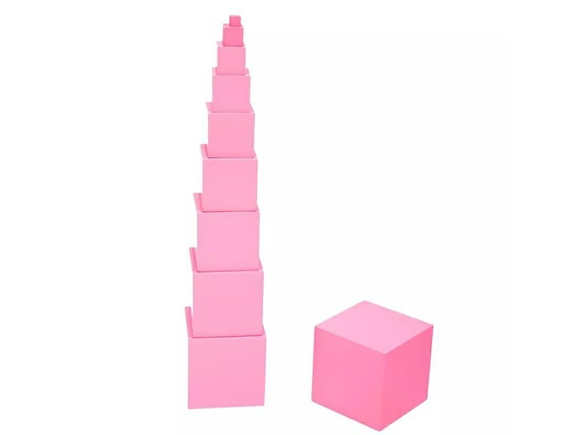 Juguete De Madera De Apilamiento Para Niños Bloques De Construcción Educativos Tempranos Lindos
