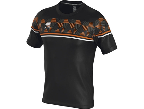Camiseta de Hombre para Fitness ERREA Diamantis Maglia Negro (L)