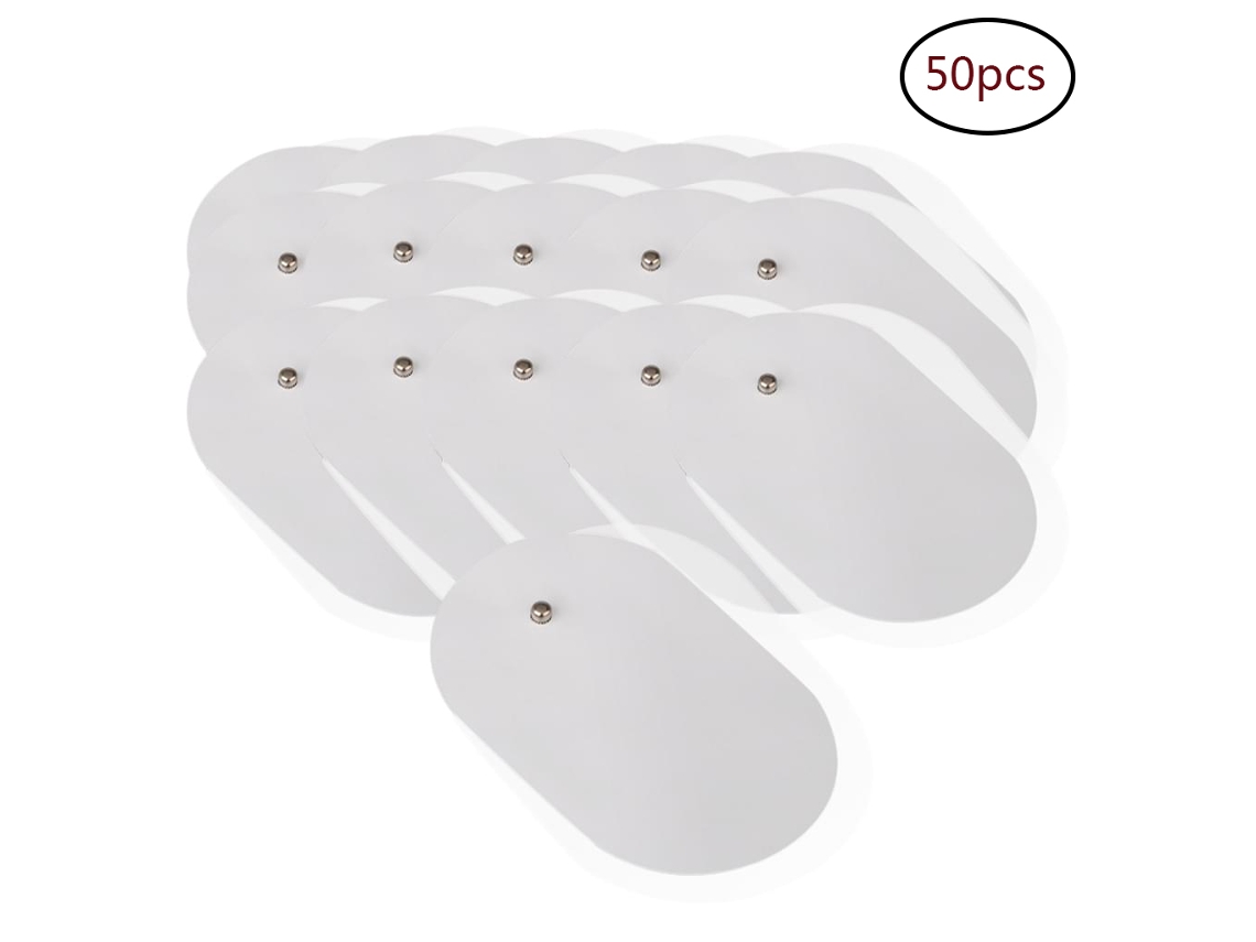 50 piezas - Pegatinas de electrodos de masaje (2 por paquete)