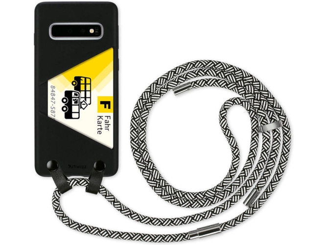 Funda Samsung Galaxy S10 ARTWIZZ Hangon Negro