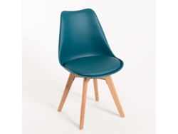 DUDECOR Silla Skagen Basic Verde Azulado