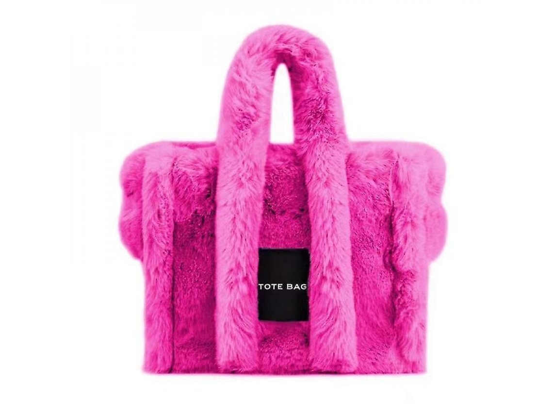 Bolso De Felpa Para Mujer, Bolso Tote Y2k De Alta Calidad, Bonito Y Esponjoso Para Uso Diario Bkq