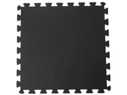 Pool Improve Protector de suelo de piscina 8 unidades negro 50x50 cm