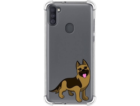 Carcasa Samsung Galaxy A11 TUMUNDOSMARTPHONE Dibujos Antigolpes Perros 03 Multicolor