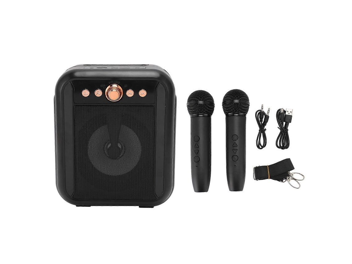 Karaoke con sonido nítido, batería de 3000 mAh, bajo nivel de ruido, ligero, Bluetooth, altavoz de karaoke Yunzii