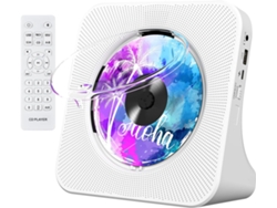 Reproductor De Cd Portátil Con El Reproductor De Música Cd De Escritorio Del Hogar Del Bluetooth Conveniente Para Los Regalos De Los Niños