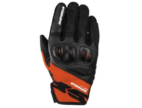Guantes Unisex SPIDI Flash-r Evo Negro para Motociclismo (S)