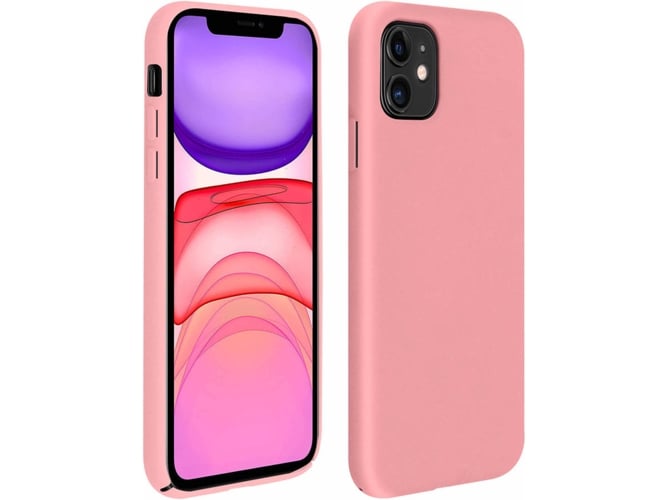 Funda iPhone 11 AVIZAR Silicona Rosa