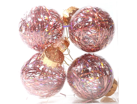 Adornos de bolas de Navidad, para árboles de Navidad, bodas, fiestas, decoraciones navideñas, estilo 5