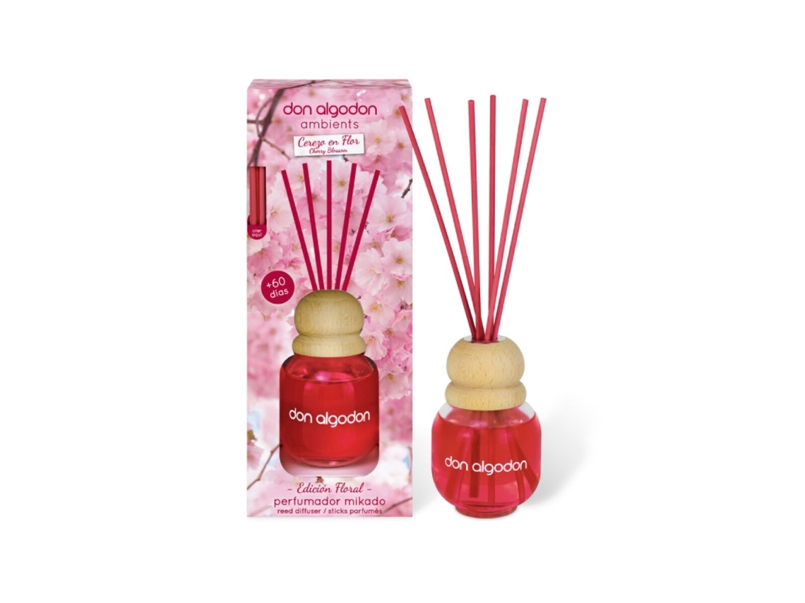 Varitas Perfumadas Don Algodon 60 ml Flor de cerezo