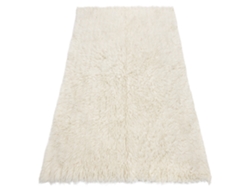 Alfombra DYWANY LUSZCZOW WOOLEN (Blanco - 70 x 140 cm - Lana)