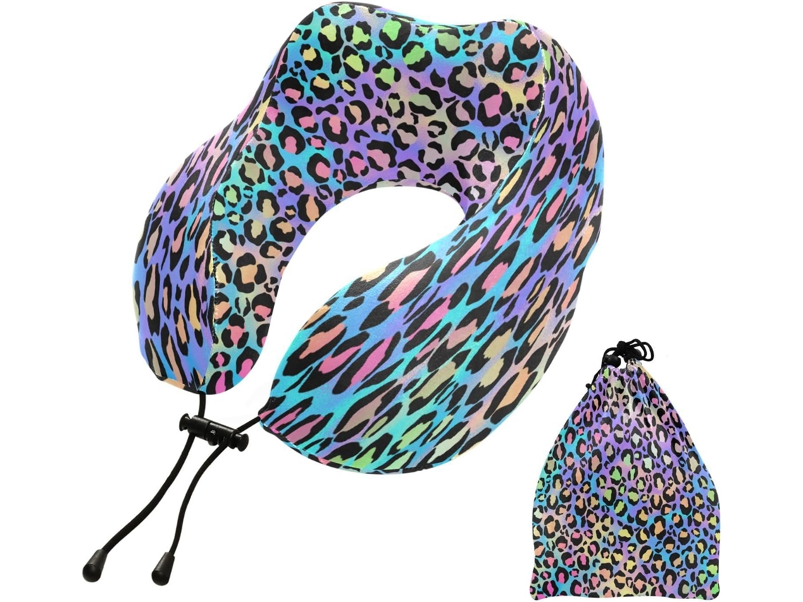 Almohada Viaje Espuma Viscoelástica Poliéster Viscoelástica. Fácilmente Soporte Fácil