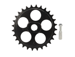 2026-plato De Bicicleta 28t Piñón De Bicicleta Acero Carbono Repuesto 410 Bike Chainring Piezas De Reemplazo