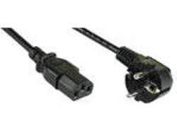 Cable de Alimentación INLINE Schuko to 3pin IEC female Black 10m