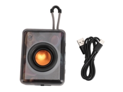 Altavoz Bluetooth Portátil Hd Rgb Resistente Al Agua Con Micrófono Para Fiestas Al Aire Libre, Acampadas Y Viajes.
