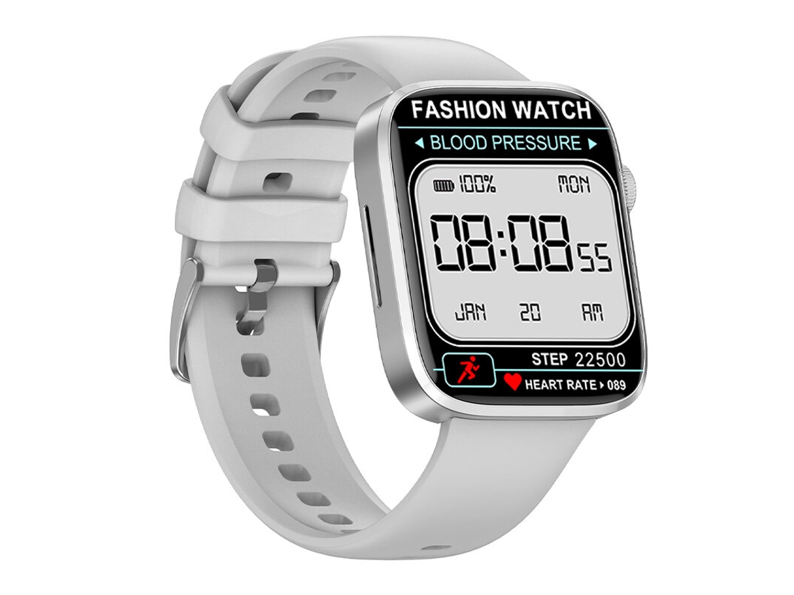 Smartwatch dorado Dt No.i Dt101 con pantalla HD de 1,9 pulgadas, GPS, función NFC, asistente de voz AI, llamada Bluetooth PPGECG, resistente al agua IP68 Mdug