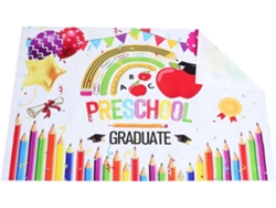 Fondo Para Pancarta De Ceremonia De Graduación, Accesorio Colgante Para Fiesta, Decoración