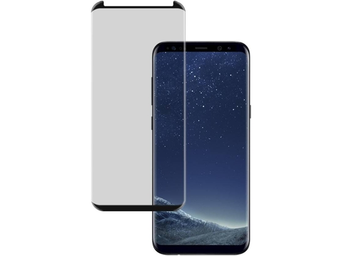 Protector de Cristal Templado Samsung Galaxy S8+ WEPHONE ACCESORIOS Curvo Negro