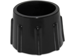Juego De 4 Protectores De Suelo Antideslizantes De Caucho Sintético Para Muebles, 35 Mm De Diámetro, Color Negro.