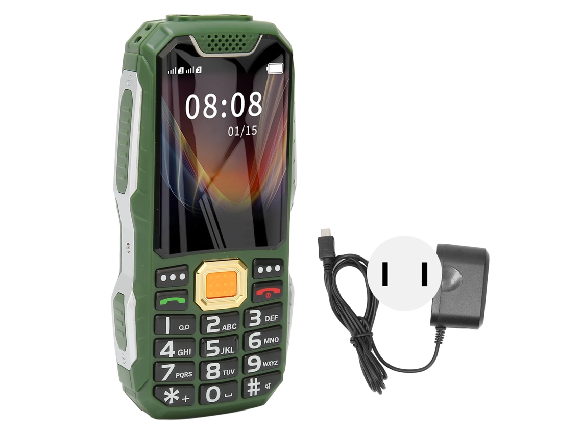 Teléfono Celular Para Ancianos Big Button 2g Desbloqueado Doble Sim 2400mah