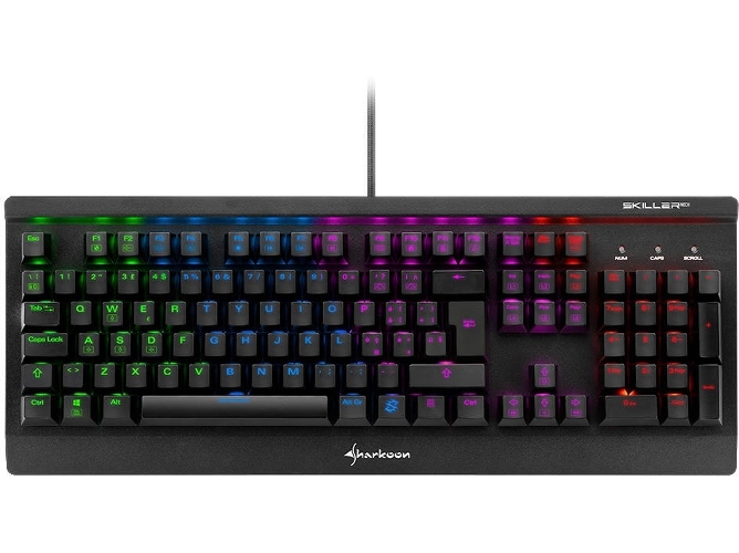 Teclado SHARKOON Skiller MECH SGK3 (Layout Italiano - Teclado Numérico)