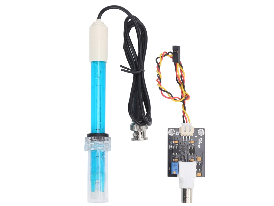 Módulo Sensor De Ph Bys4591500 Para Detección De Ácido-base, Análisis De Calidad Del Agua, Rango De Ph De 0 A 14
