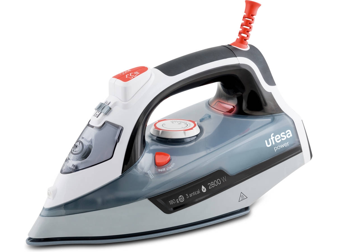 Plancha de Vapor UFESA PV3285 Power (Chorro de vapor 180 g/min - Base Cerámica)