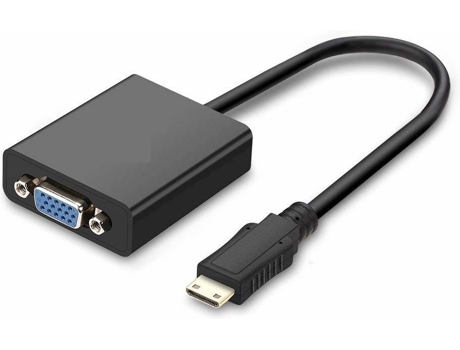 Adaptador MULTI4YOU W-MS005359 (Mini HDMI - VGA - Negro)